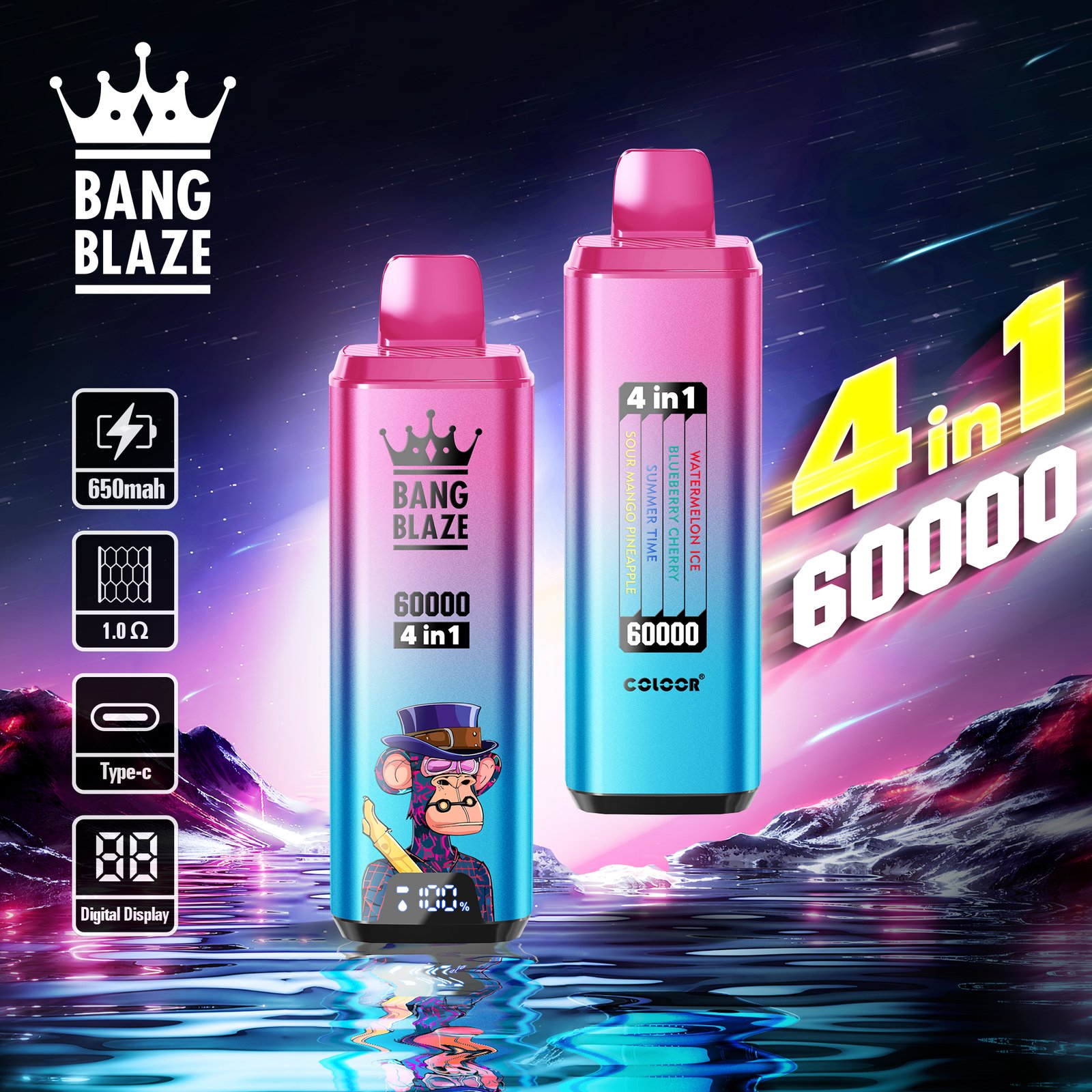 Bang Blaze 60000 Puffs Disposable Vape