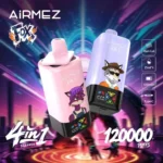 Airmez FOX 120K 4w1 - zdjęcie produktu i warianty smakowe