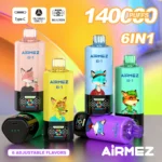 Airmez Fox 140K 6w1 - zdjęcie produktu i warianty smakowe