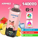 Airmez Fox 140K 6w1 - zdjęcie produktu i warianty smakowe