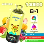 Airmez Fox 140K 6w1 - zdjęcie produktu i warianty smakowe