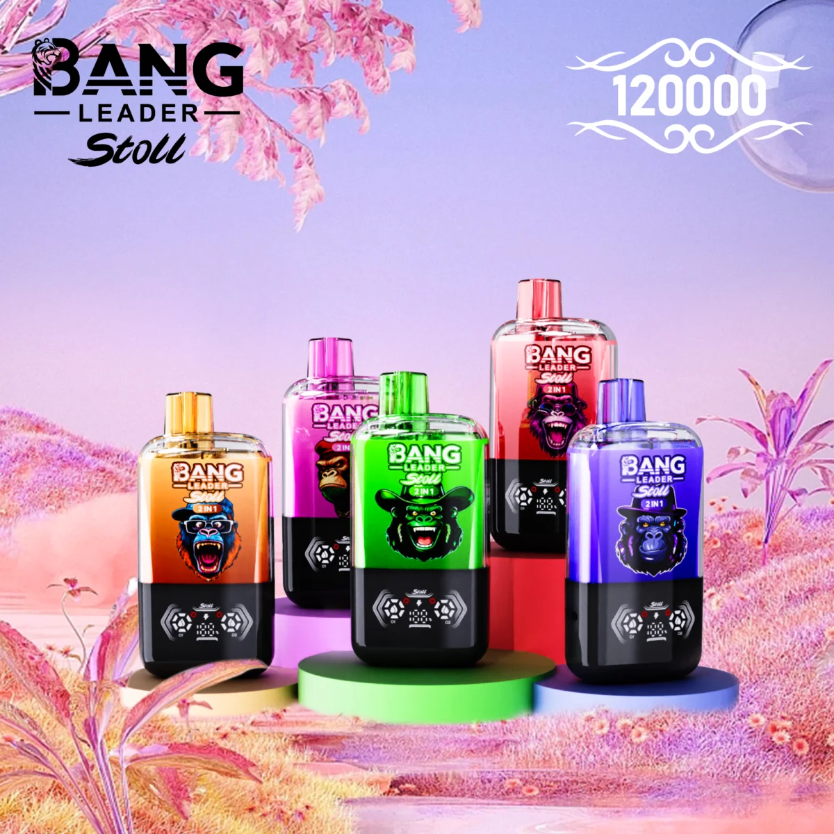 Bang-Leader-Stoll-120k-Puffs-Product-main-image Bang Leader Stoll 120K 2w1 - zdjęcie produktu i warianty smakowe