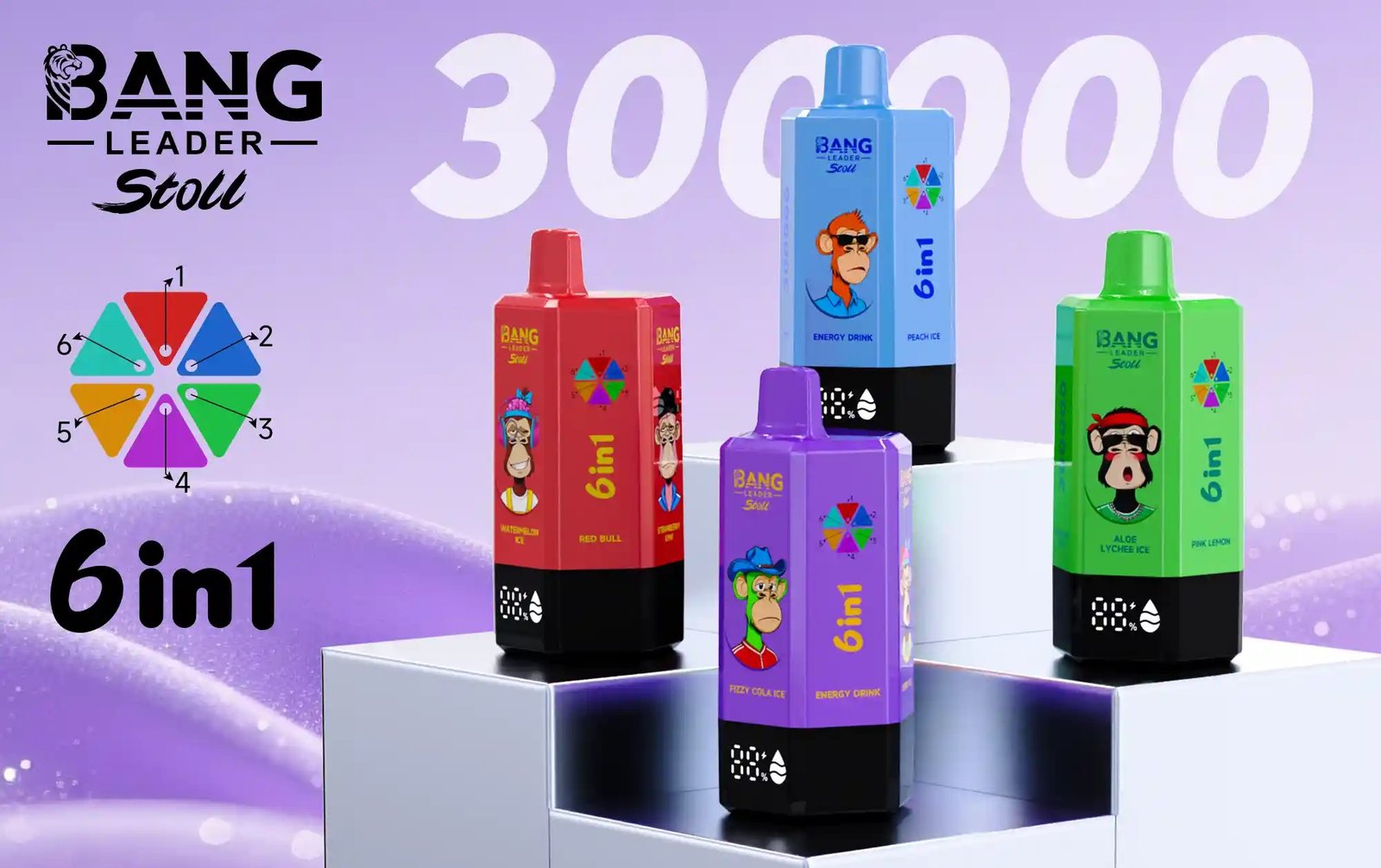 Bang Leader300K Flavors