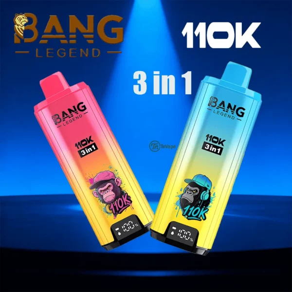 Bang Legend 110K 3w1 - zdjęcie produktu i warianty smakowe
