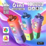 Bang Blaze 100K 6w1 - zdjęcie produktu i warianty smakowe