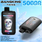 Bang King Twins 50000 Puffs - zdjęcie produktu i warianty smakowe