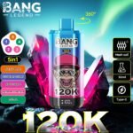 Bang Legend 120K 5w1 - zdjęcie produktu i warianty smakowe