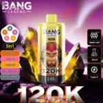 Bang Legend 120K 5w1 - zdjęcie produktu i warianty smakowe