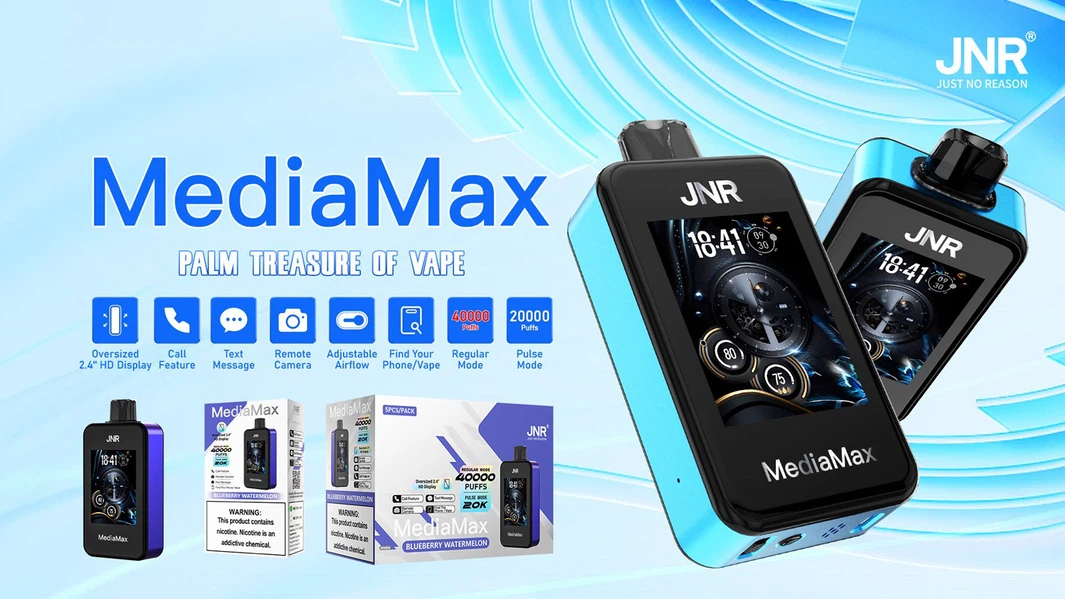 Jnr Mediamax 40000 Disposable Vape Detailed Image 2