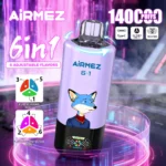 Airmez Fox 140K 6w1 - zdjęcie produktu i warianty smakowe