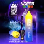 Bang Blaze Shisha 40K 2w1 - zdjęcie produktu i warianty smakowe